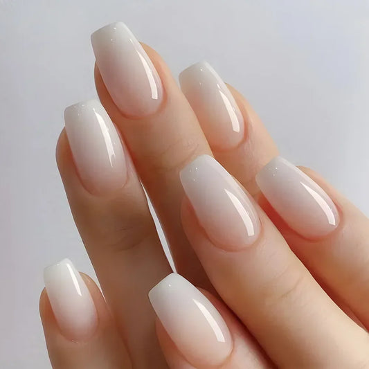 Natural Ombre Set – Soft Gel Press-On Nails