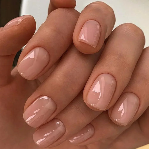 Natural Nude Set – Soft Gel Press-On Nails